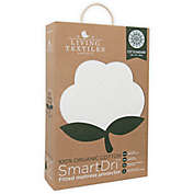 Living Textiles&reg; Smart-Dri Waterproof Organic Cotton Multicolor Crib Mattress Pad