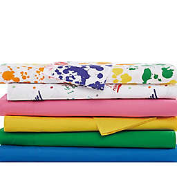 Crayola® Percale Solid 200-Thread-Count Sheet Set