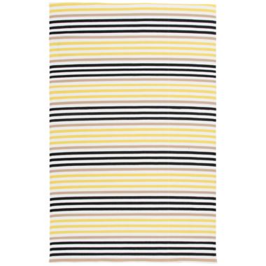 Simply Essential&trade; Coney Island 6' x 9' Indoor/Outdoor Area Rug in Yellow. View a larger version of this product image.