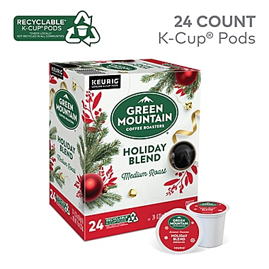 Green Mountain Coffee&reg; Holiday Blend Keurig&reg; K-Cup&reg; Pods 24-Count. View a larger version of this product image.