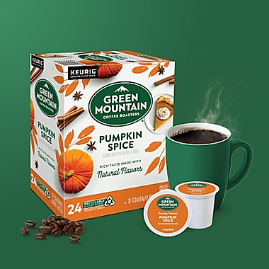 Green Mountain Coffee&reg; Pumpkin Spice Coffee Keurig&reg; K-Cup&reg; Pods 24-Count. View a larger version of this product image.