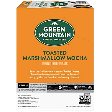 Green Mountain Coffee&reg; Toasted Marshmallow Mocha Keurig&reg; K-Cup&reg; Pods 24-Count. View a larger version of this product image.