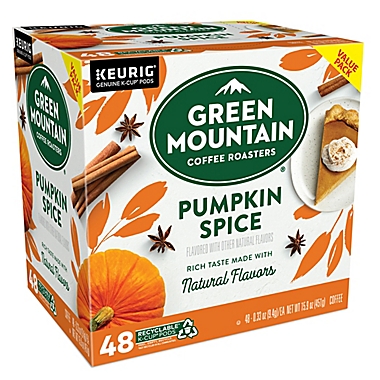 Green Mountain Coffee&reg; Pumpkin Spice Coffee Value Pack Keurig&reg; K-Cup&reg; Pods 48-Count. View a larger version of this product image.
