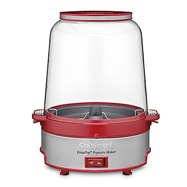 Cuisinart&reg; EasyPop Popcorn Maker in Red/Grey. View a larger version of this product image.