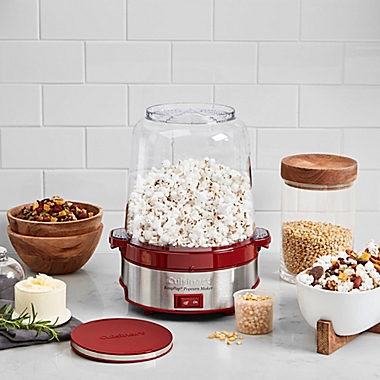 Cuisinart&reg; EasyPop Popcorn Maker in Red/Grey. View a larger version of this product image.