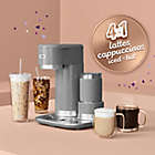 Alternate image 1 for Mr. Coffee&reg; 4-in-1 Single-Serve Latte Lux in Grey