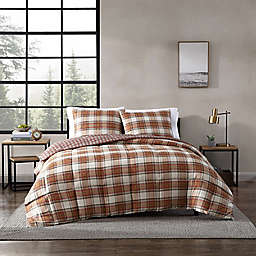Eddie Bauer® Edgewood Plaid Comforter Set in Red