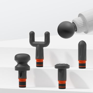 Sharper Image&reg; Powerboost Deep Tissue Massager in White. View a larger version of this product image.