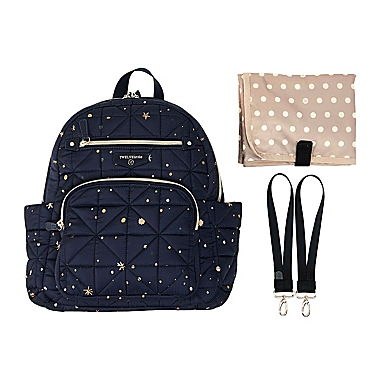 TWELVElittle Little Companion Diaper Backpack in Midnight. View a larger version of this product image.