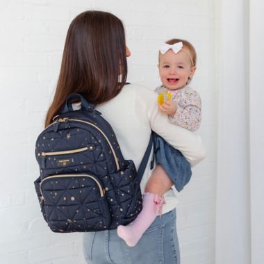 TWELVElittle Little Companion Diaper Backpack in Midnight. View a larger version of this product image.