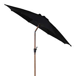 9-Foot Octagonal Market Umbrella in Black