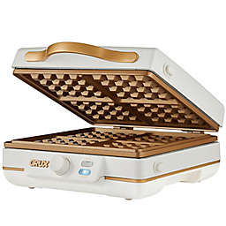 CRUX® 4-Slice Waffle Maker in White