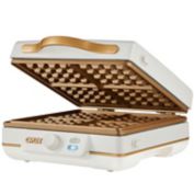 CRUX&reg; 4-Slice Waffle Maker in White