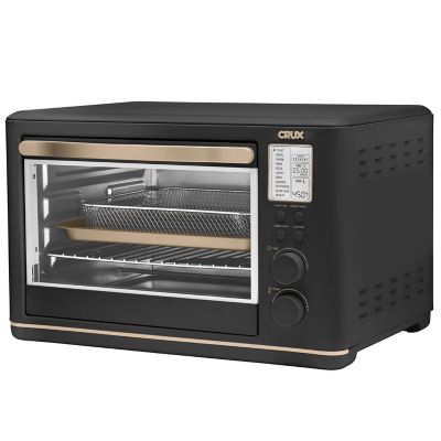 CRUX 6-Slice Digital Toaster Oven with Air Fryer