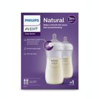 Alternate image 2 for Philips Avent 2-Pack 11 oz. Natural Bottles