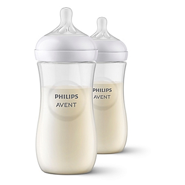 Philips Avent 2-Pack 11 oz. Natural Bottles. View a larger version of this product image.