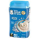 Alternate image 2 for Gerber&reg; 8 oz. Single Grain Rice Cereal