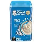 Alternate image 0 for Gerber&reg; 16 oz. Single Grain Rice Cereal