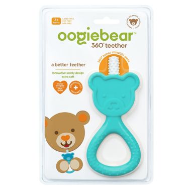 oogiebear&trade; 360&deg; Teether in Seafoam. View a larger version of this product image.