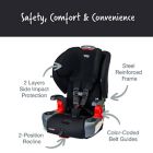 Alternate image 6 for Britax&reg; Grow With You&trade; ClickTight&reg; Harness-2-Booster Car Seat in Black Contour