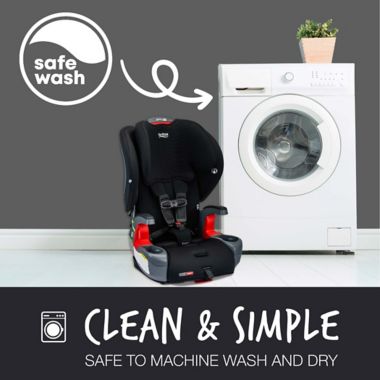 Britax&reg; Grow With You&trade; ClickTight&reg; Harness-2-Booster Car Seat in Black Contour. View a larger version of this product image.