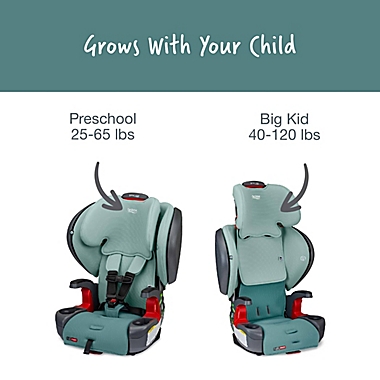 Britax&reg; Grow With You&trade; ClickTight+ Harness-2-Booster Car Seat in Green Ombre. View a larger version of this product image.
