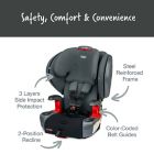 Alternate image 5 for Britax&reg; Grow With You&trade; ClickTight+ Harness-2-Booster Car Seat in Black Ombre