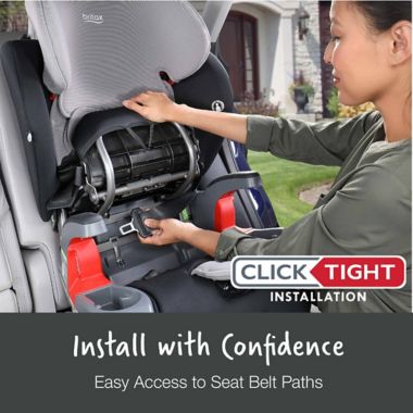 Britax&reg; Grow With You&trade; ClickTight+ Harness-2-Booster Car Seat in Black Ombre. View a larger version of this product image.