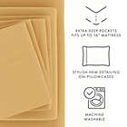 Alternate image 4 for Home Collection iEnjoy 6-Piece California King Sheet Set in Gold