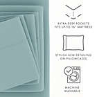 Alternate image 7 for Home Collection iEnjoy 4-Piece Twin XL Sheet Set in Ocean