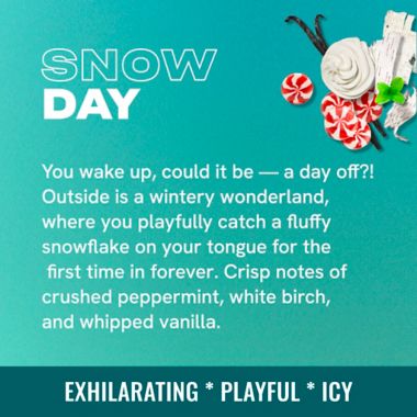 Friday Collective&trade; Snow Day 13.5 oz. 3-Wick Candle. View a larger version of this product image.