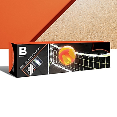 Black Series Night Glow Volleyball Set. View a larger version of this product image.