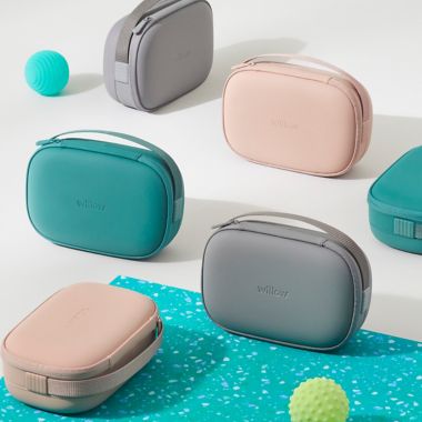 Willow&trade; Pump Anywhere Breast Pump Travel Case in Pink. View a larger version of this product image.