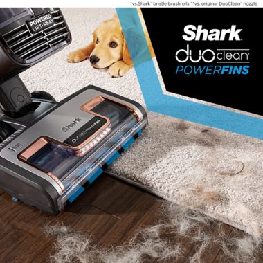Shark&reg; Vertex DuoClean&reg; PowerFins Upright Vacuum Powered Lift-away&reg; & Self-Cleaning Brushroll. View a larger version of this product image.