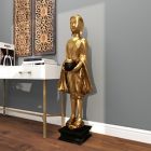 Alternate image 15 for Ridge Road D&eacute;cor Standing Buddha Statue in Gold