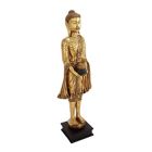 Alternate image 8 for Ridge Road D&eacute;cor Standing Buddha Statue in Gold
