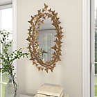 Alternate image 9 for Ridge Road Decor Butterfly 41-Inch x 25-Inch Hanging Wall Mirror in Gold