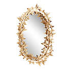 Alternate image 6 for Ridge Road Decor Butterfly 41-Inch x 25-Inch Hanging Wall Mirror in Gold