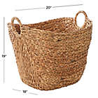 Alternate image 3 for Ridge Road D&eacute;cor Oval Seagrass Basket