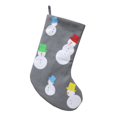 H for Happy&trade; 18-Inch Whimsy Snowman Holiday Stocking