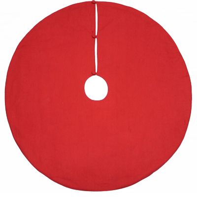 H for Happy&trade; Holiday Tree Skirt in Red