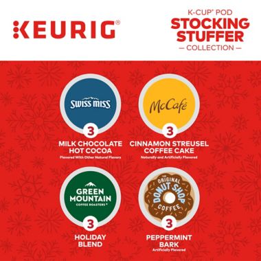 Stocking Stuffer Collection Keurig&reg; K-Cup&reg; Pods 12-Count. View a larger version of this product image.