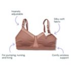 Alternate image 6 for Willow&trade; Large Daily Pumping Bra in Nutmeg