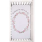 Alternate image 0 for ever & ever&trade; Flower Fairy Photo-OP Fitted Crib Sheet in Pink