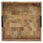 Alternate image 3 for Gourmet Basics by Mikasa&reg; Avery 14-Inch Square Lazy Susan Serving Tray in Natural