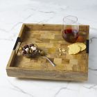 Alternate image 2 for Gourmet Basics by Mikasa&reg; Avery 14-Inch Square Lazy Susan Serving Tray in Natural