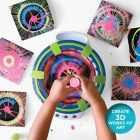 Alternate image 3 for Discovery&trade; Kids 3D Spin Art Light-Up Swirl Design