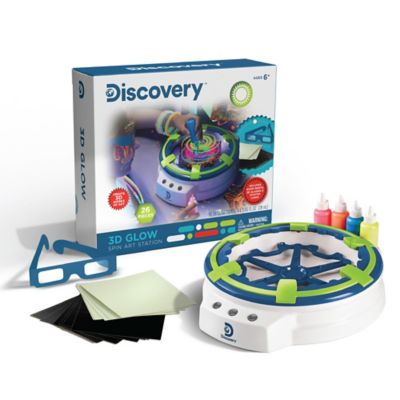 Discovery&trade; Kids 3D Spin Art Light-Up Swirl Design