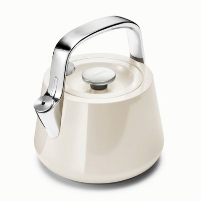 Caraway Stovetop Whistling Tea Kettle in Cream