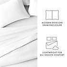 Alternate image 5 for Home Collection Herring 3-Piece King/California King Quilt Set in White